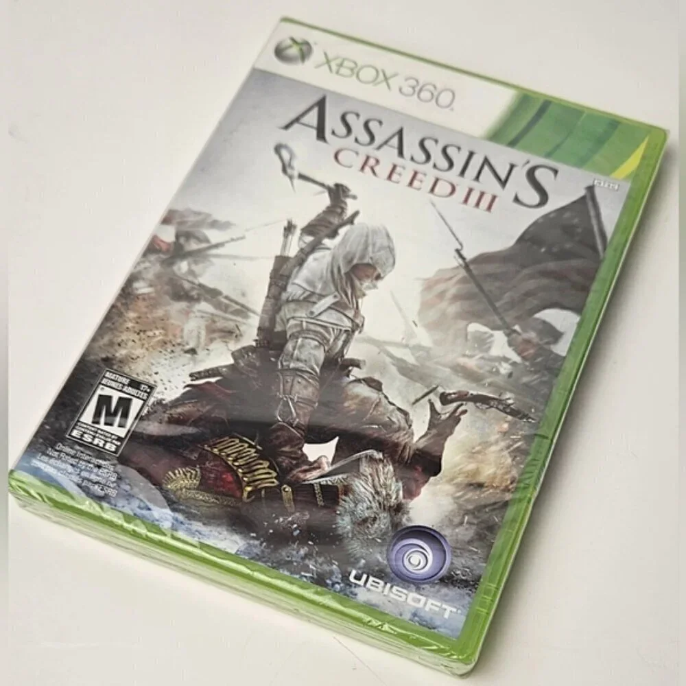 Xbox 360 Assassins Creed 3 Game Stop - Still Sealed